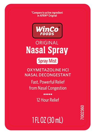 Image Description (Original Nasal Spray Front Bottle Label 01)